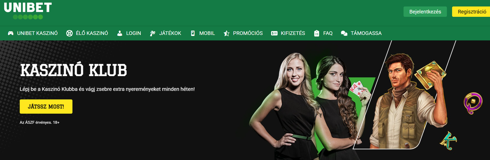 Unibet casino üdvözlő bónusz és ingyen pörgetések